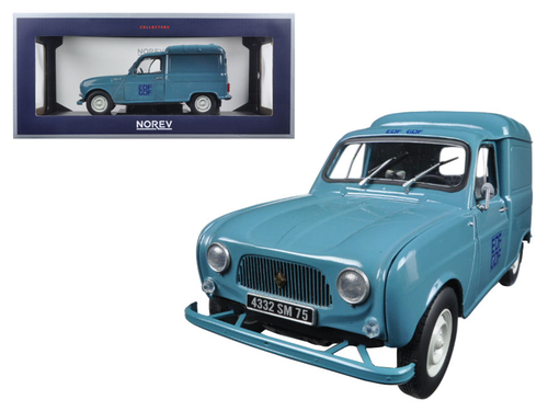 1965 Renault Fourgonette 4 F4 EDF-GDF 1/18 Diecast Model Car by Norev