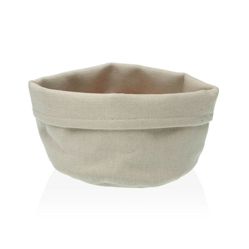 Bread Basket Versa Beige 14 x 10 x 17 cm Textile