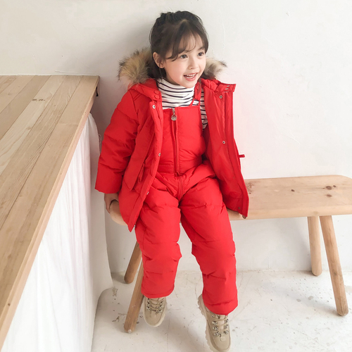 Russian Winter Toddler Girl Clothes Sets