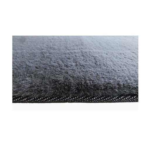 Pony Gunmetal Rubber Backed Rug 120 X 160 Cm