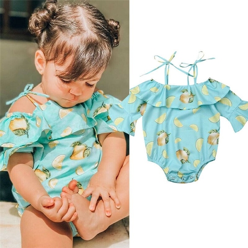 New Cute Infant Baby Girl Clothes Bodysuits