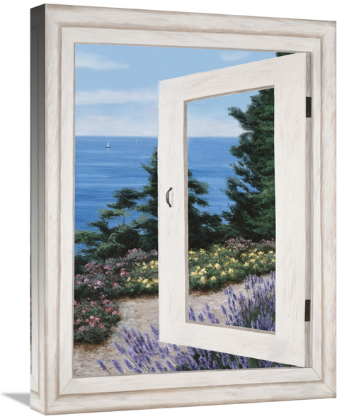 Global Gallery GCS-126366-1824-142 18 x 24 in. Bay Window Vista II Art