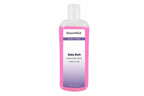 Dukal Pack of 96 Hypoallergenic Kid’s Bath 4 oz Bottle with Dispensing