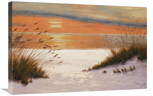 Global Gallery GCS-138954-2030-142 20 x 30 in. Summer Sunset Art Print