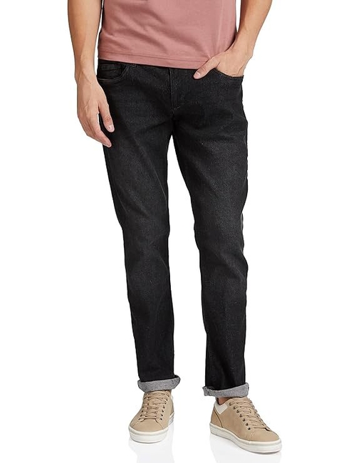 Men Cotton Lycra  Spandex fabric Stretchable Jeans (Size-XL)