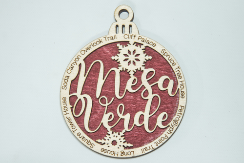 Mesa Verde National Park Christmas Ornament