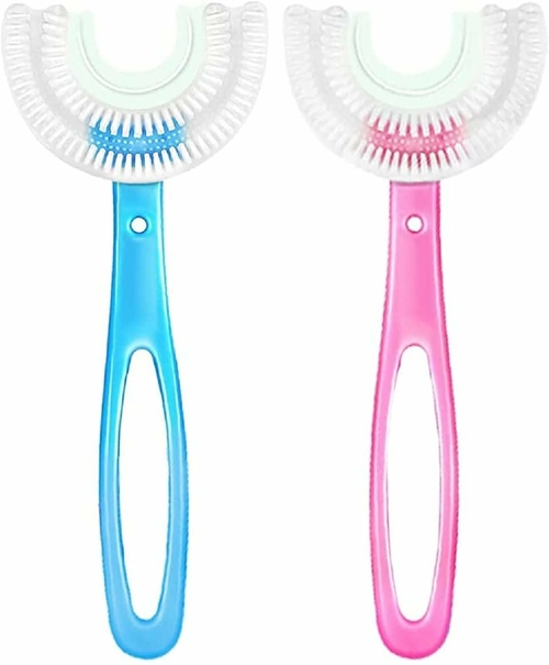 PUREVACY Kids U-Shaped Toothbrush