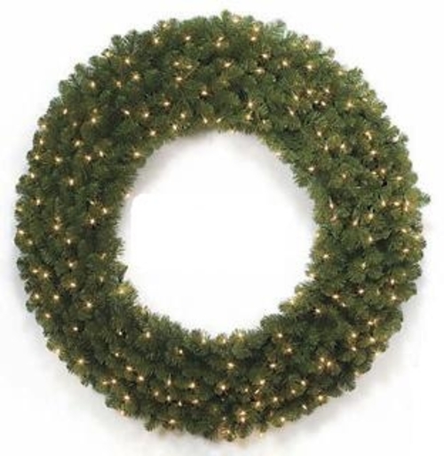 Autograph Foliages C-80125 - 48 Inch Limber Pine Wreath - All-Lit Ligh