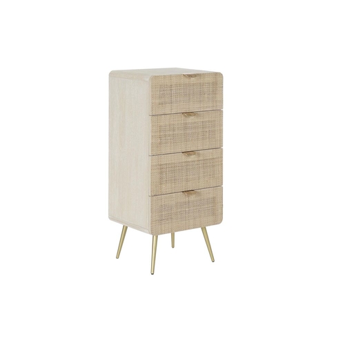 Chest of drawers DKD Home Decor 37 x 30 x 82 cm Natural Paolownia wood