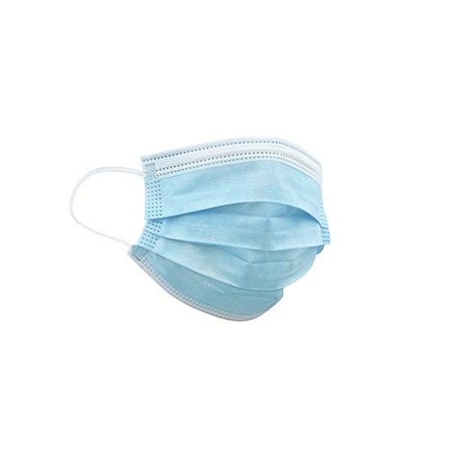 50 Pack Face Masks 3 Ply Disposable Mkii Anti Bacterial Filter