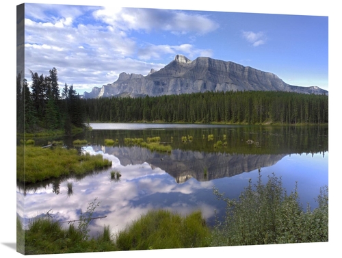 Global Gallery GCS-397118-2835-142 28 x 35 in. Mount Rundle & Boreal F