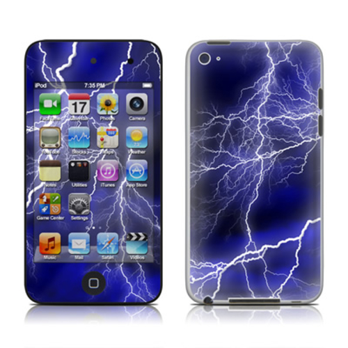 DecalGirl AIT4-APOC-BLU iPod Touch 4G Skin - Apocalypse Blue