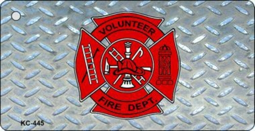Smart Blonde KC-445 Volunteer Fire Diamond Novelty Key Chain