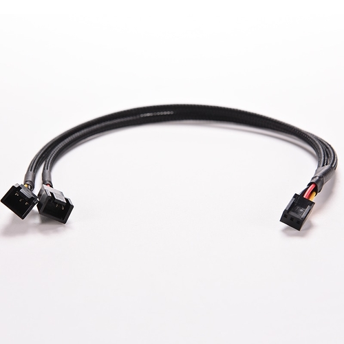 1PC 3 Pin Mainboard Power Cable Y Splitter Female