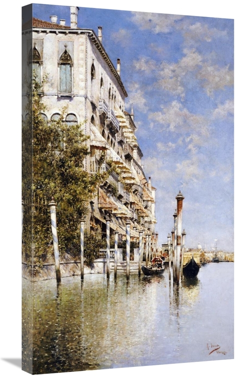 Global Gallery GCS-268530-30-142 30 in. Along the Grand Canal Art Prin