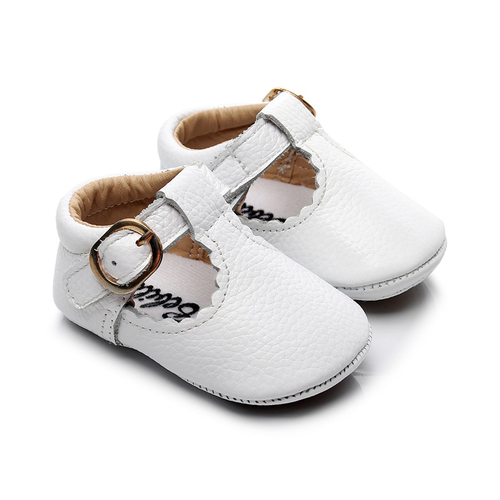 2019 Genuine leather T bar Mary jane Baby Girls