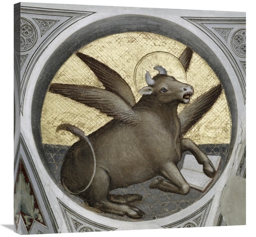 Global Gallery GCS-278559-30-142 30 in. Saint Luke As An Ox Art Print 