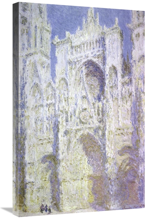 Global Gallery GCS-278702-30-142 30 in. Rouen Cathedral - West Facade&