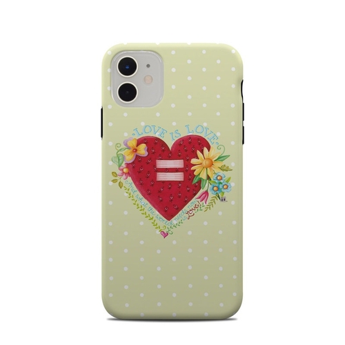 DecalGirl A11CC-NEEDLOVE Apple iPhone 11 Clip Case - Love Is What We N