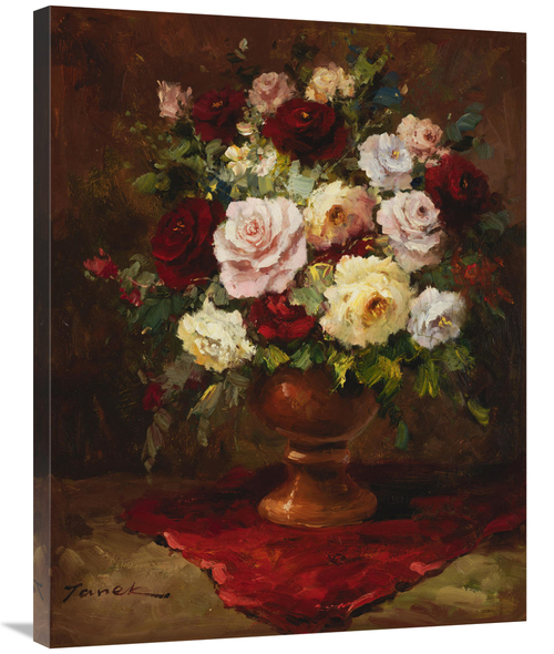 Global Gallery GCS-132558-2835-142 28 x 35 in. Classical Flower Arrang