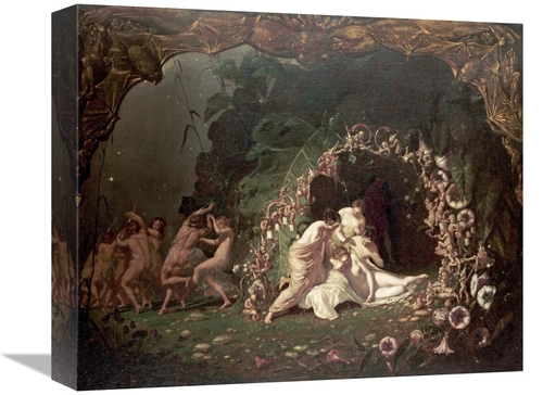 Global Gallery GCS-266143-16-142 16 in. Titania Sleeping Art Print - R