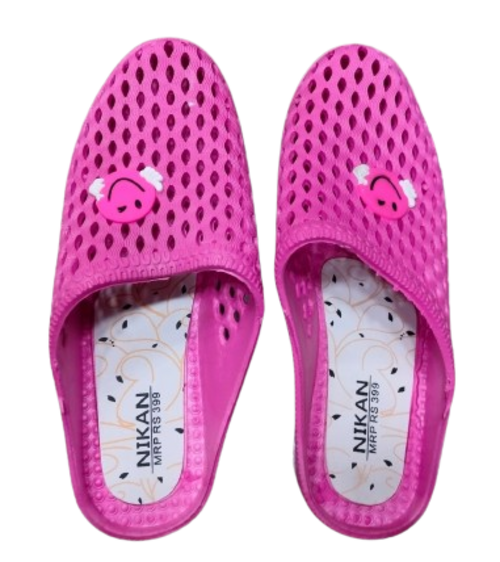 Women Rainy Casual shoes Pink Clogs Sandal