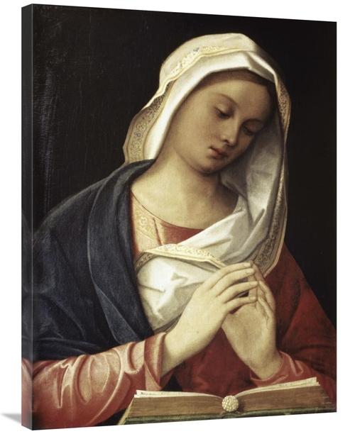 Global Gallery GCS-280966-36-142 36 in. Madonna in Prayer Art Print - 