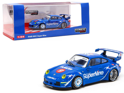 Porsche 993 RWB #9 \Illest Asia SuperNine\" 1/64 Diecast Model Car by