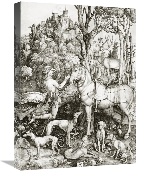 Global Gallery GCS-266252-22-142 22 in. Saint Eustace Art Print - Albr