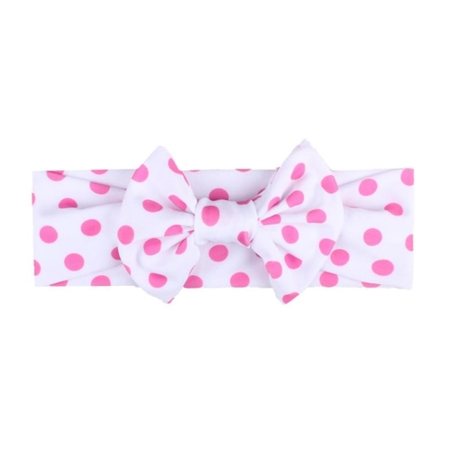 1 Pc Newborn Colorful Bow Elastic Hairbands
