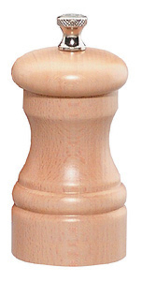 Chef Specialties 04352 4 Inch - 10cm CapstanNatural Salt Mill