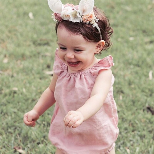 Pudcoco Leisure Baby Boys Girls Cotton Sleeveless