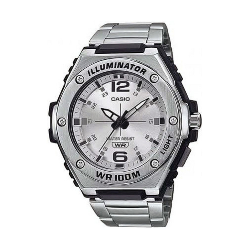 Men's Watch Casio ILLUMINATOR Silver (Ø 50 mm)