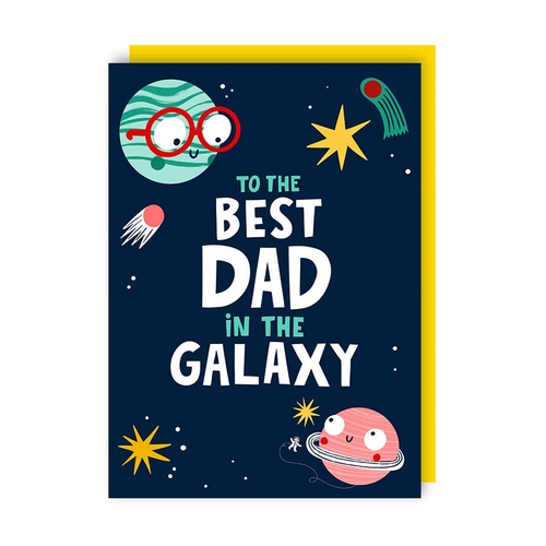 Galaxy Father's Day Card (Pack of 6)