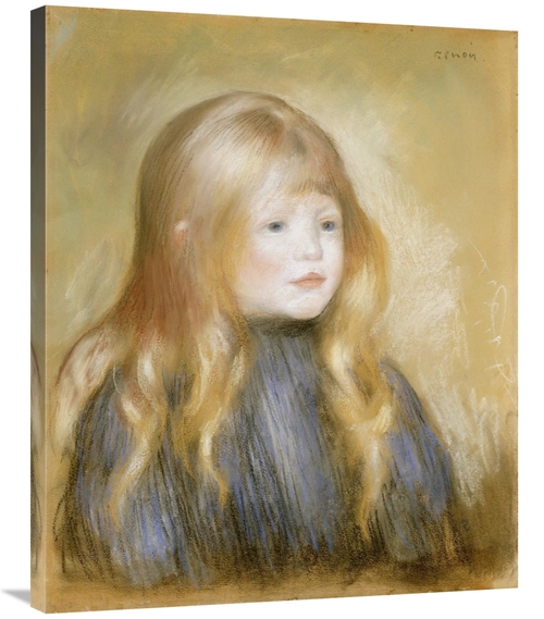 Global Gallery GCS-267134-36-142 36 in. The Head of a Child Art Print 