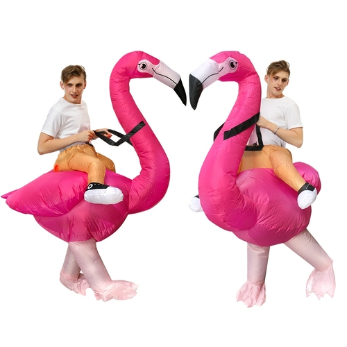 Hot Flamingo Inflatable Costume Purim cosplay Costume For kids Adult