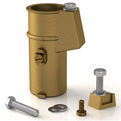 Permacast PS4015B 4 x 1.5 in. Bronze Anchor Socket