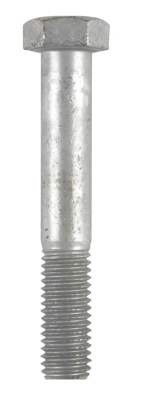 Hillman 811664 0.63 x 4 in. Low Carbon Coarse Thread Hex Bolt