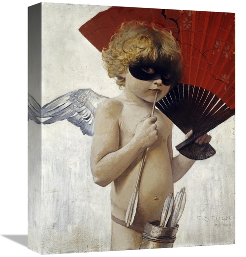 Global Gallery GCS-267540-16-142 16 in. Cupid at the Masked Ball Art P