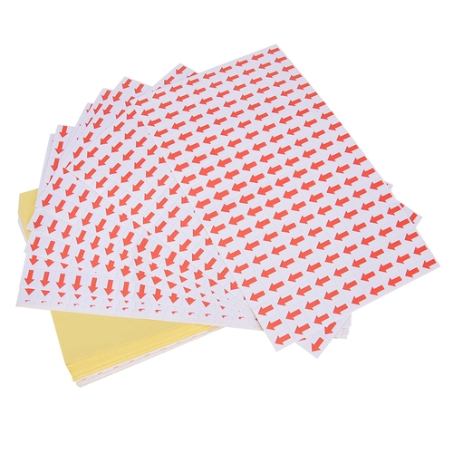 10800 Pcs Arrow Stickers Mistake Defectives