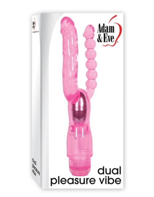 Adam and Eve Dual Pleasure Vibe - Pink