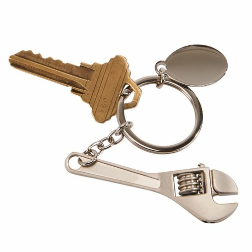 Creative Gifts International 002408 4.5 in. Wrench Key chain with Oval