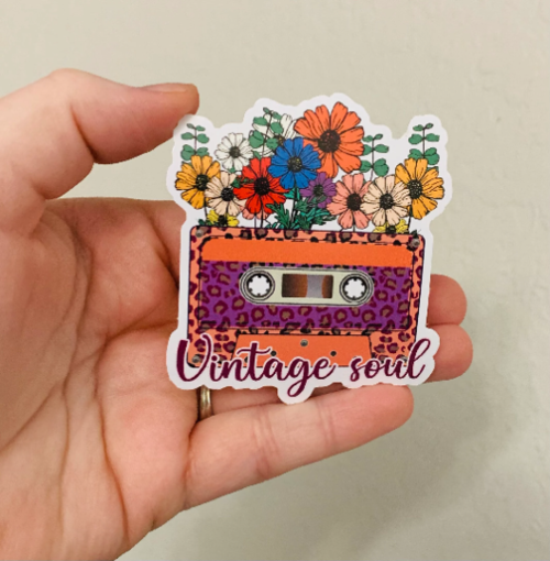 Vintage Soul Sticker/Magnet