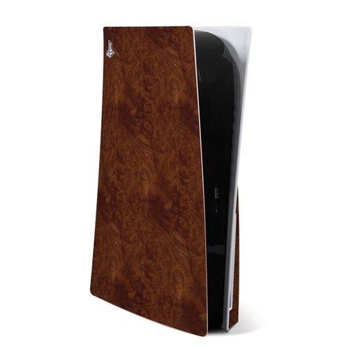 DecalGirl PS5-DKBURL Sony PS5 Skin - Dark Burlwood