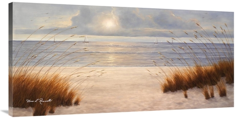 Global Gallery GCS-398734-2448-142 24 x 48 in. Beach Days Art Print - 