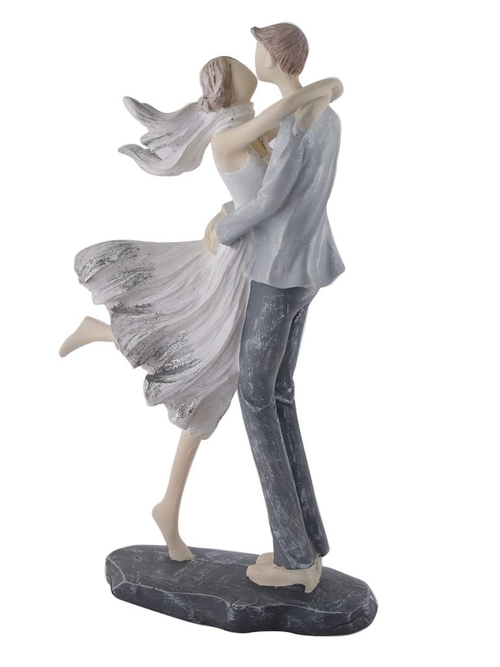 Romantic Love Couple Statue Showpiece for Valentine Day, Standing