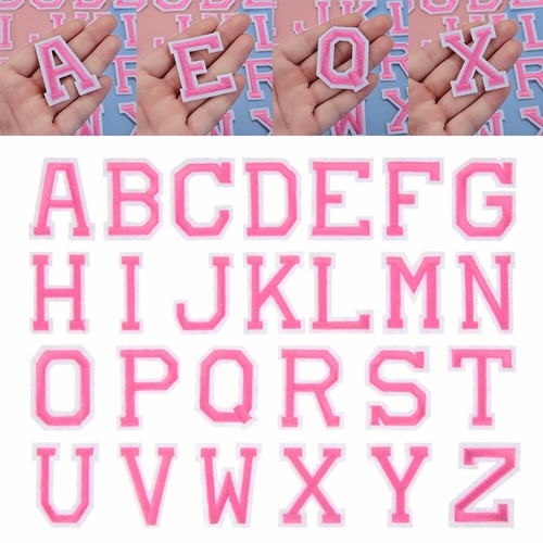 10PCS Letters Patches Hat Badge Applique Clothing
