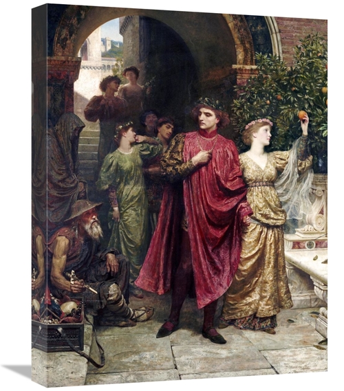 Global Gallery GCS-266222-22-142 22 in. The Symbol Art Print - Frank D