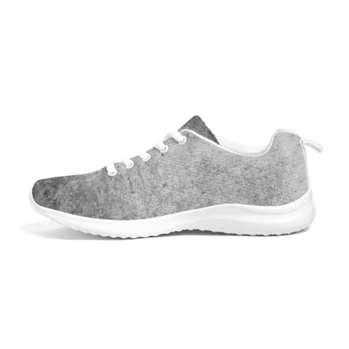 Womens Sneakers - Grey Tie-dye Style Canvas Sports Shoes / Running