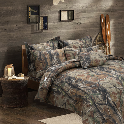 VISI-ONE - Realtree - All Purpose Camouflage - Brown Comforter Set